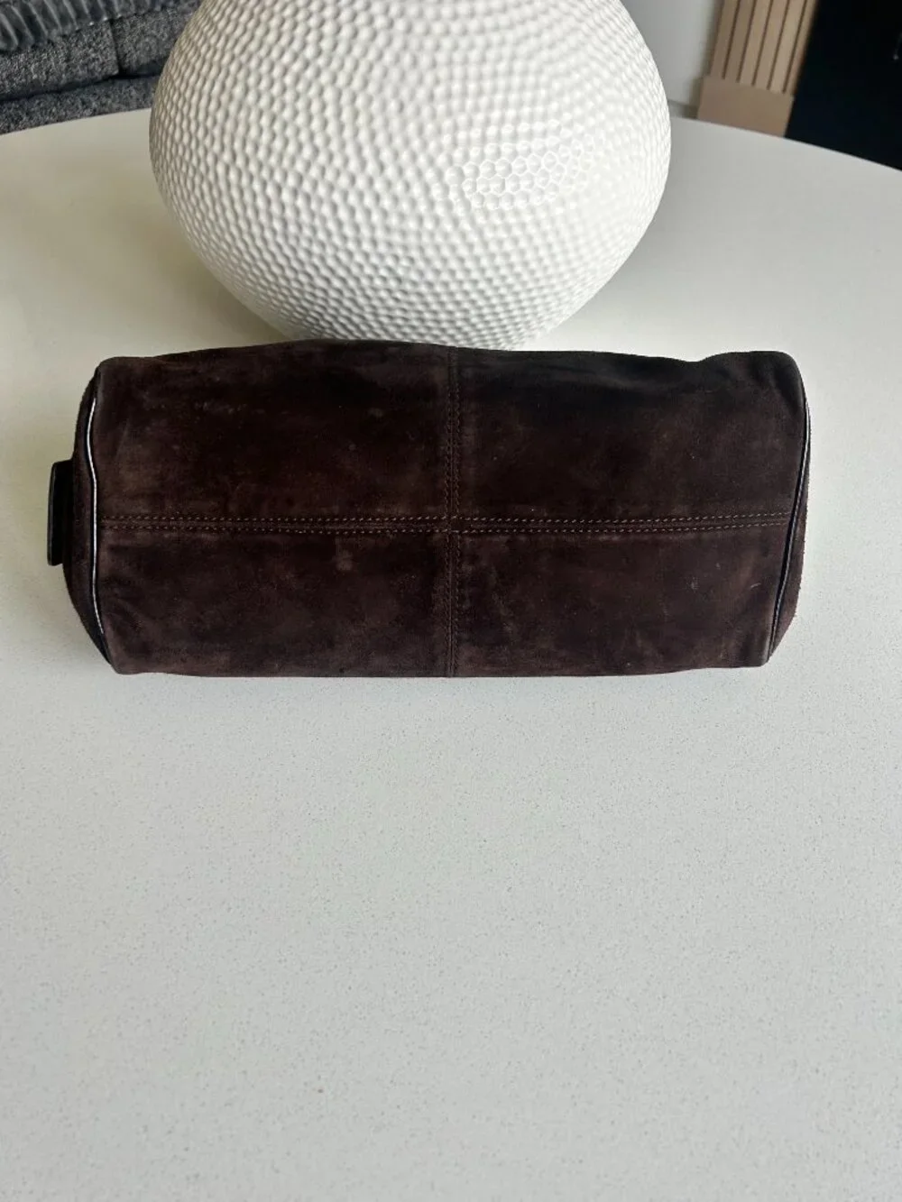 Kate Spade Chocolate Brown Suede Handbag